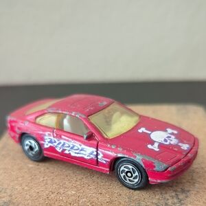 Vintage 1992 Matchbox BMW 850i Red Ripper Diecast Car